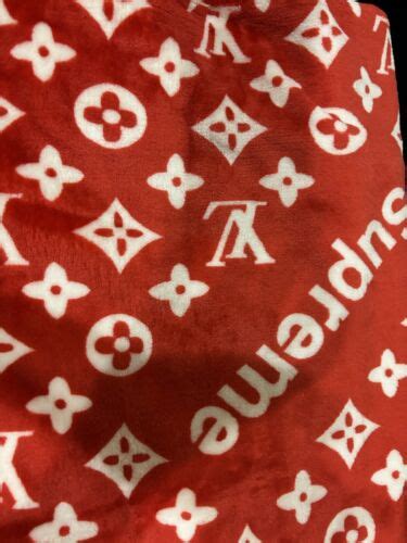 supreme lv blanket ebay|Supreme Throw Blanket LV High End Quality Great Price Nice .